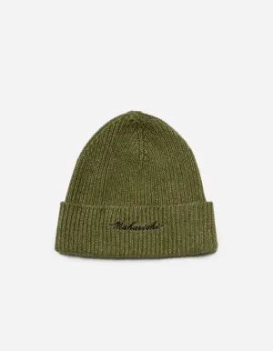 1368 Maharishi Embroidered Beanie Olive