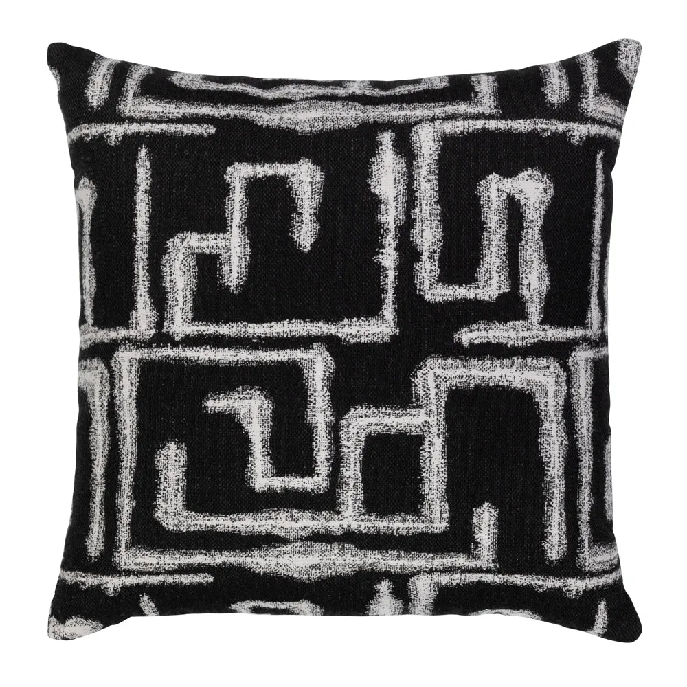 20" Square Elaine Smith Pillow  Kasai Ebony