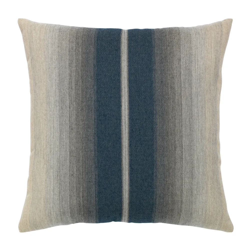 20" Square Elaine Smith Pillow  Ombre Indigo