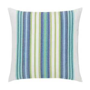 20" Square Elaine Smith Pillow  Summer Stripe