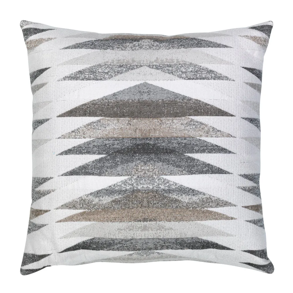 20" Square Elaine Smith Pillow  Symmetry Grigio