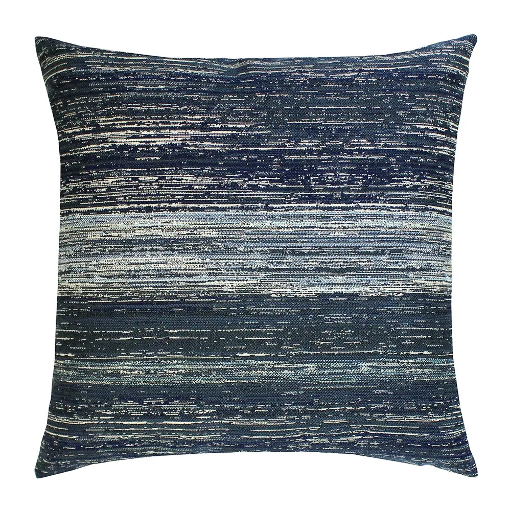 20" Square Elaine Smith Pillow  Textured Indigo