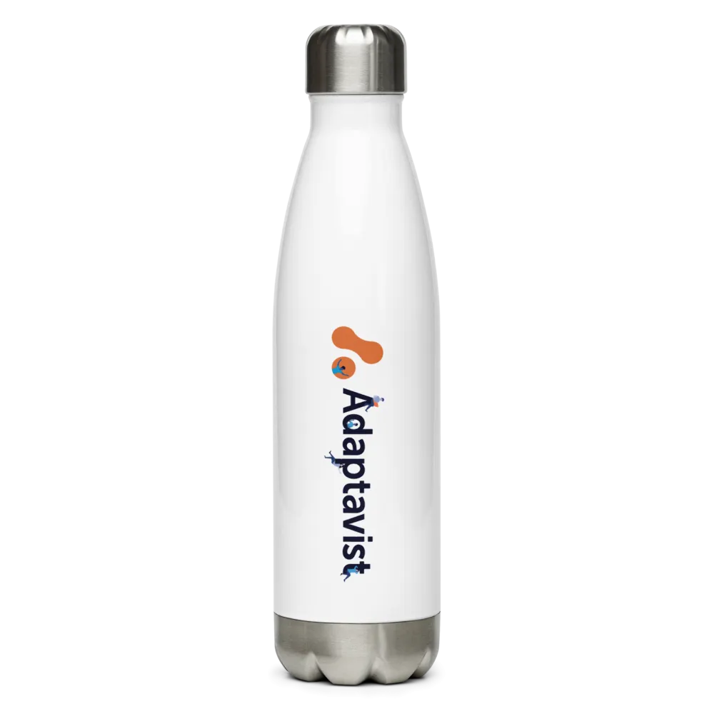 Adaptavist Logo Design Stainless Steel Water Bottle