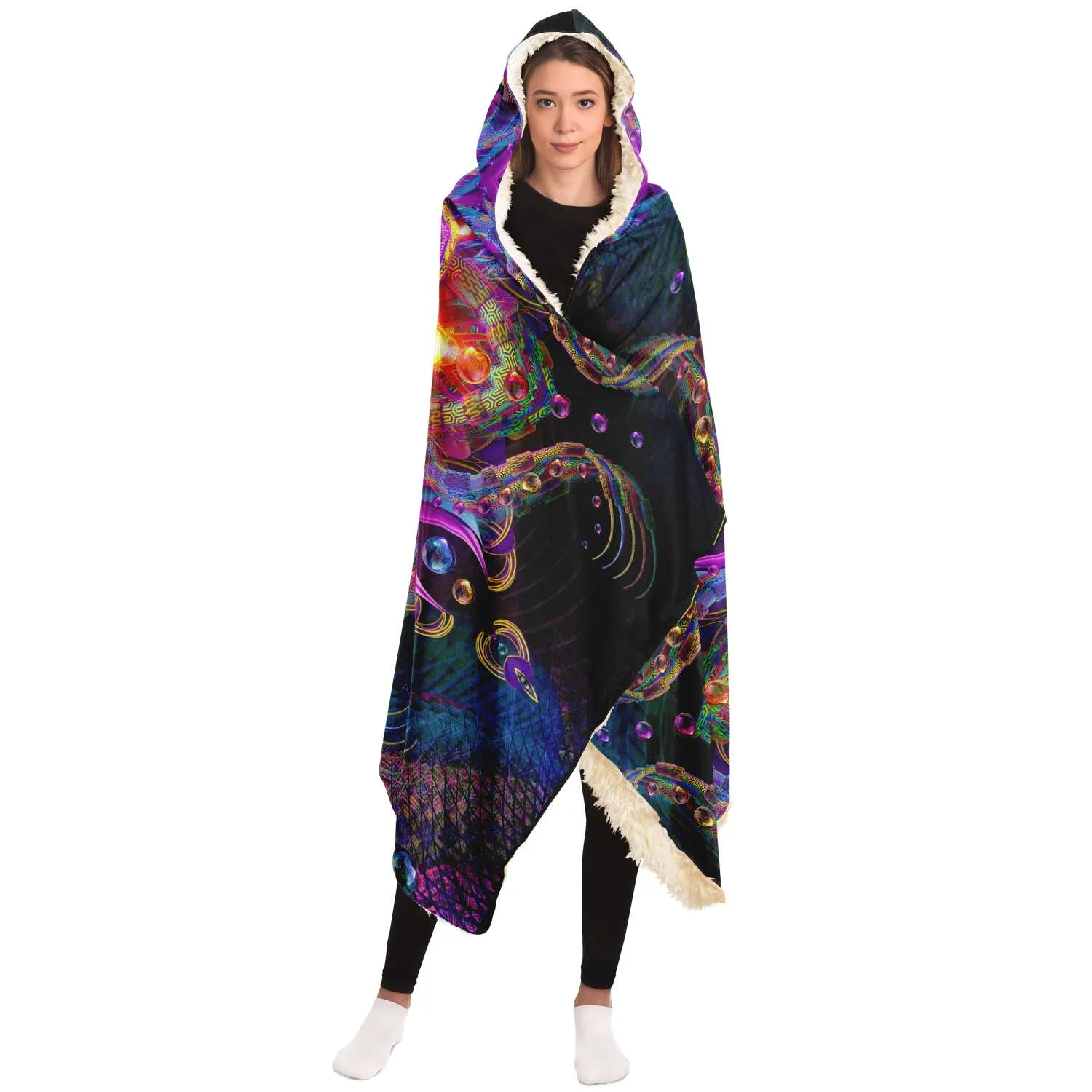 Asteroidea Venusia Hooded Blanket