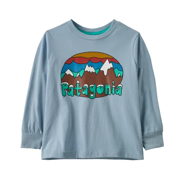 Baby Long-Sleeved Regenerative Organic Certified Cotton Graphic T-Shirt