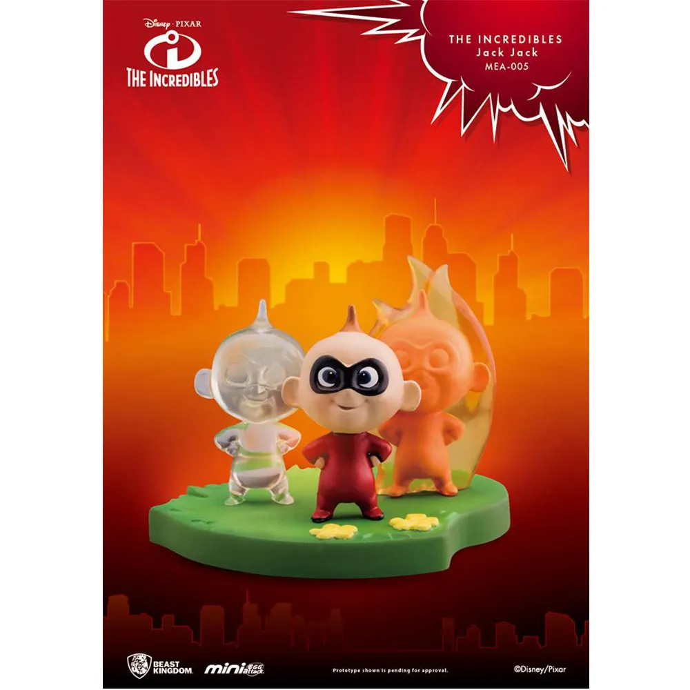 Beast Kingdom MEA-005 Disney Pixar The Incredibles: Jack-Jack Mini Egg Attack Figure