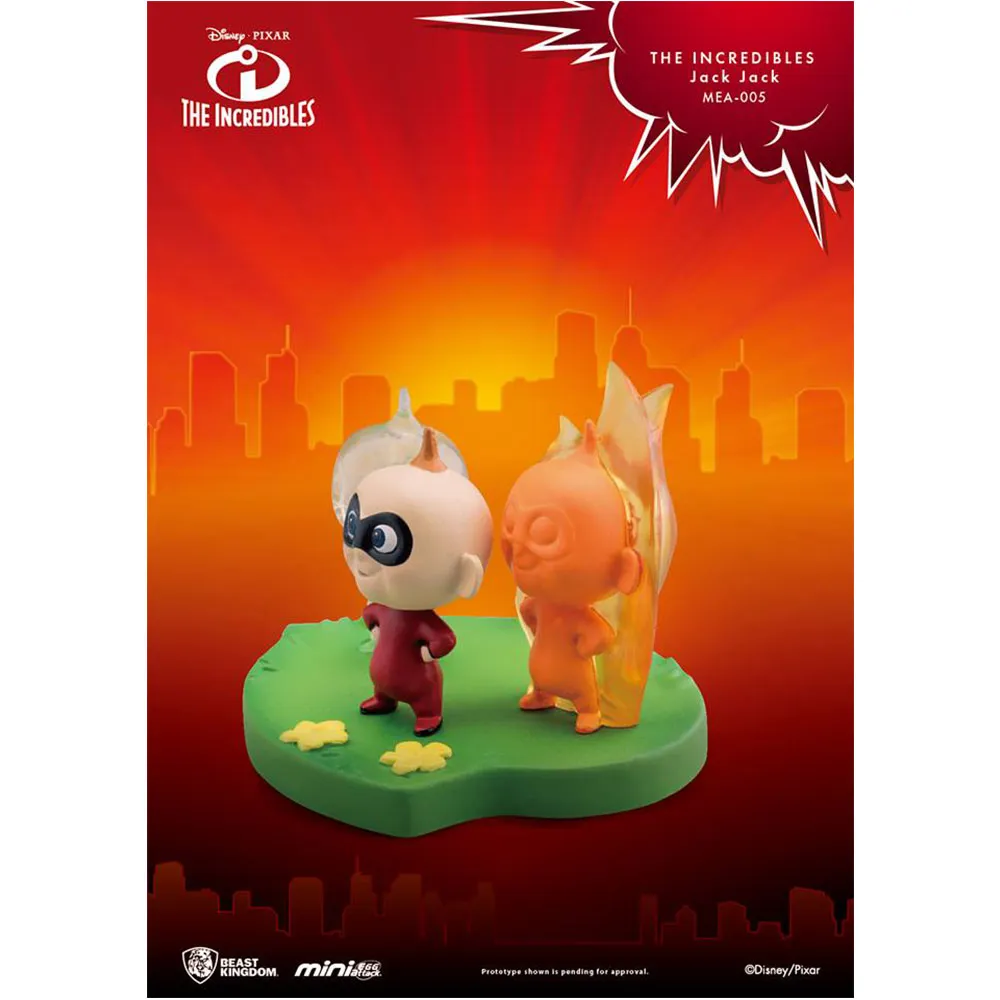 Beast Kingdom MEA-005 Disney Pixar The Incredibles: Jack-Jack Mini Egg Attack Figure