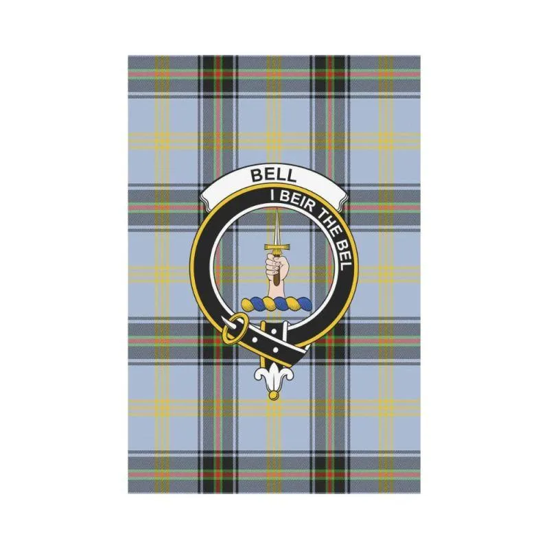 Bell Of The Borders Tartan Flag Clan Badge K7