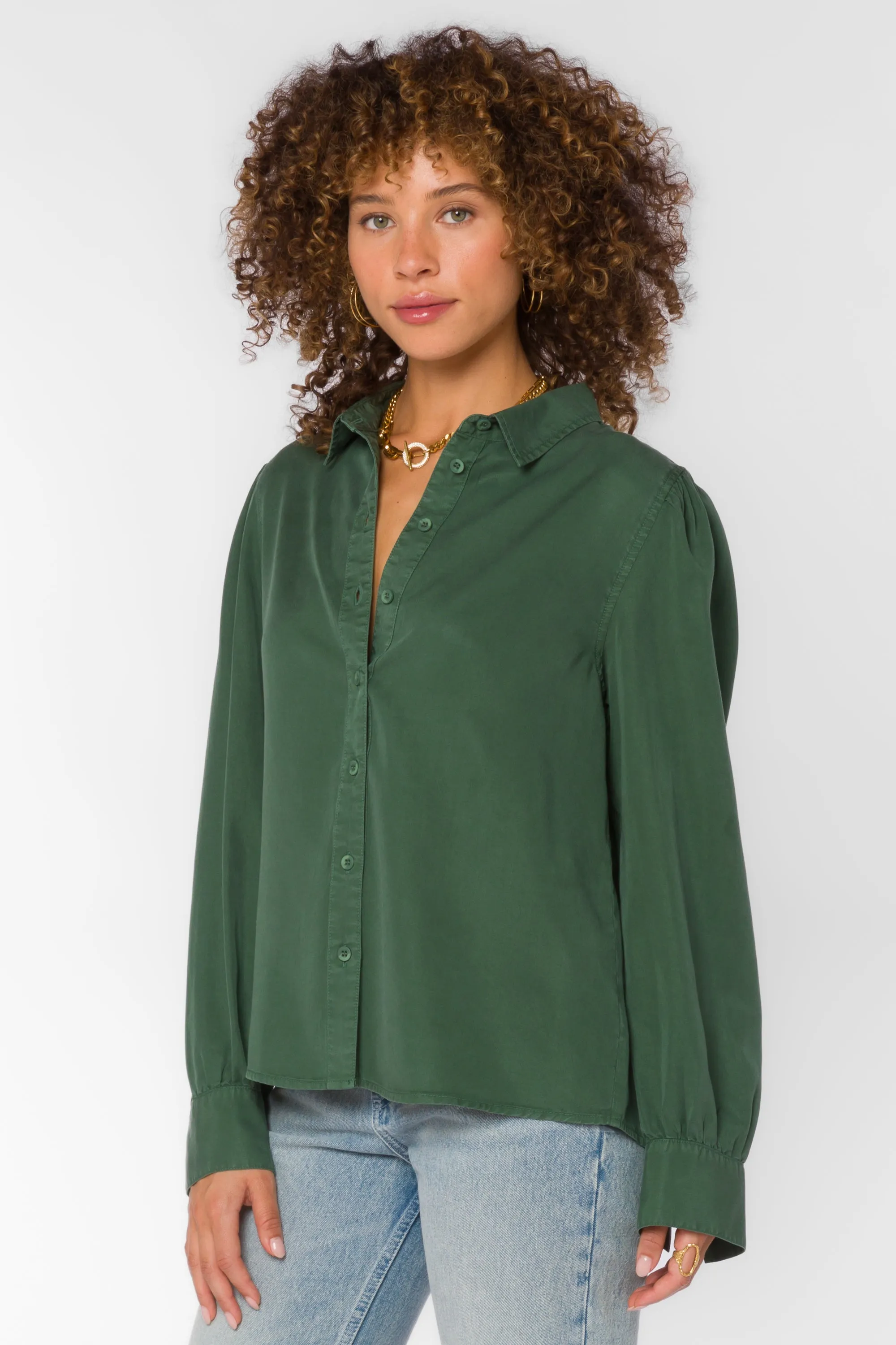 Bellamy Dark Green Shirt