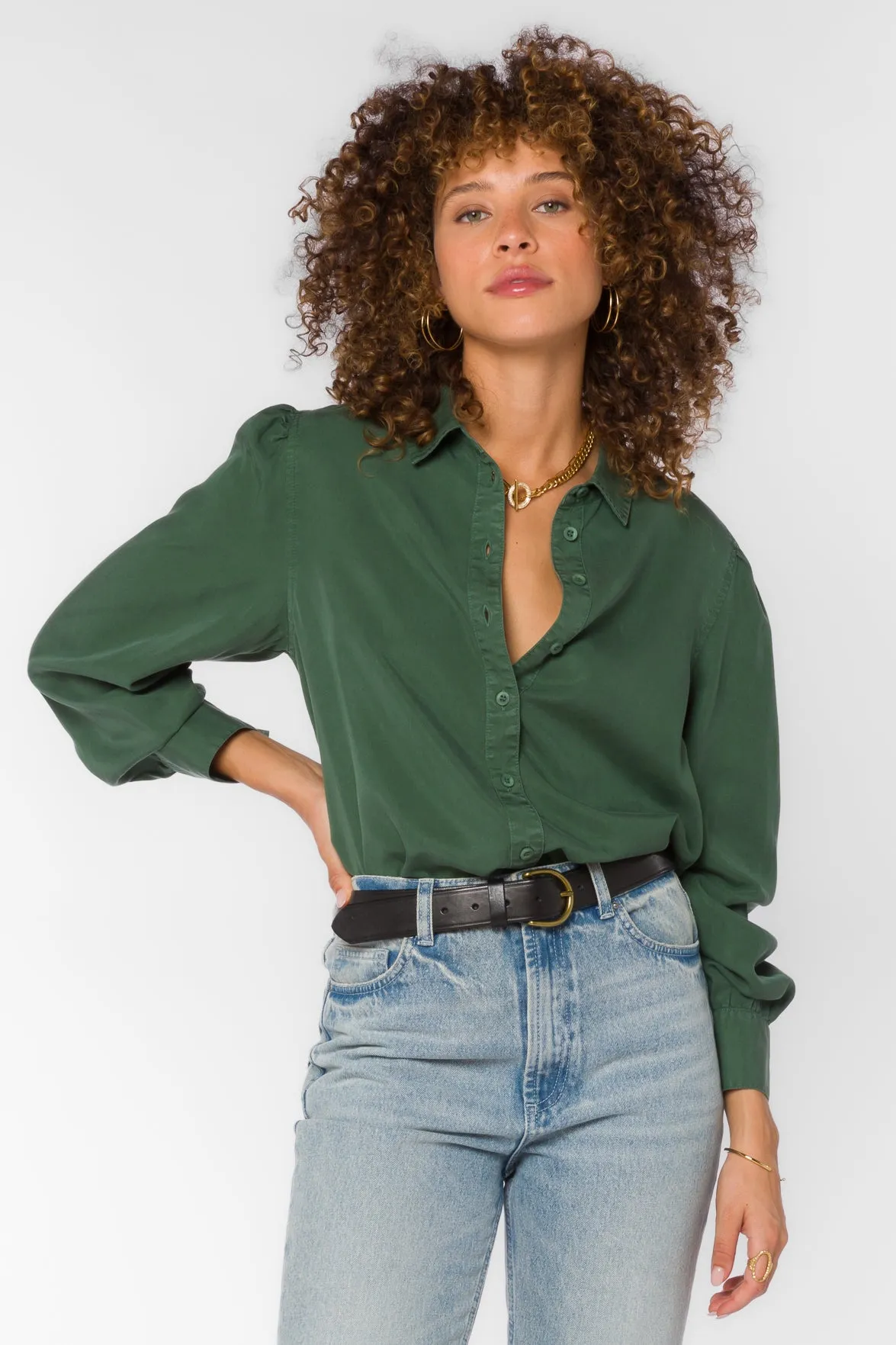 Bellamy Dark Green Shirt