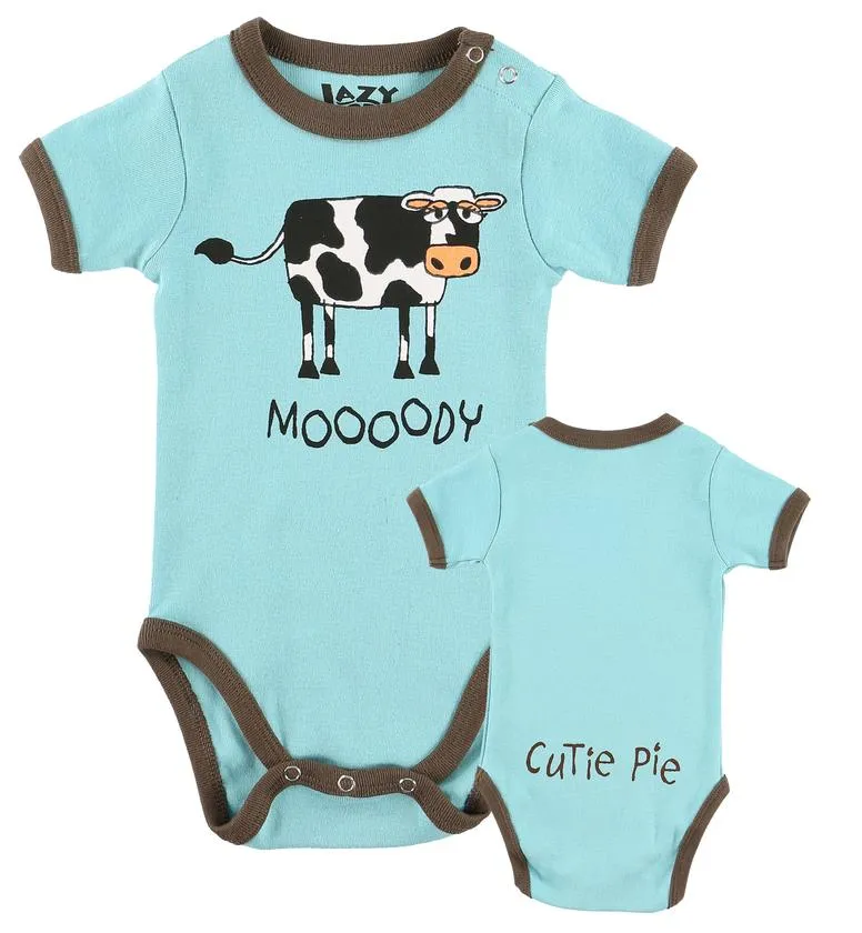 Big Country Blue Moooody Onesie