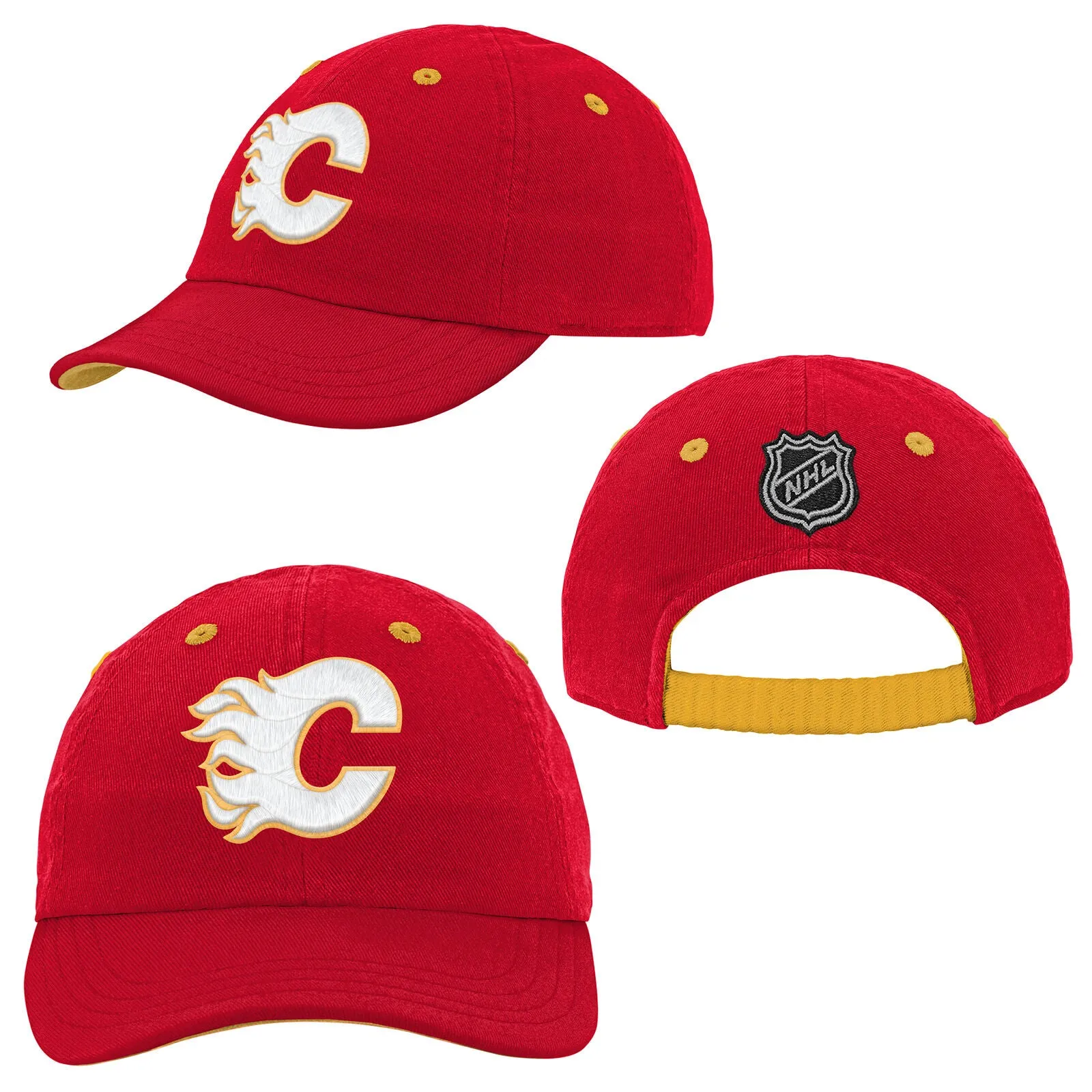 Calgary Flames NHL Hockey Infant Slouch Stretchable Elastic Stretch Cap