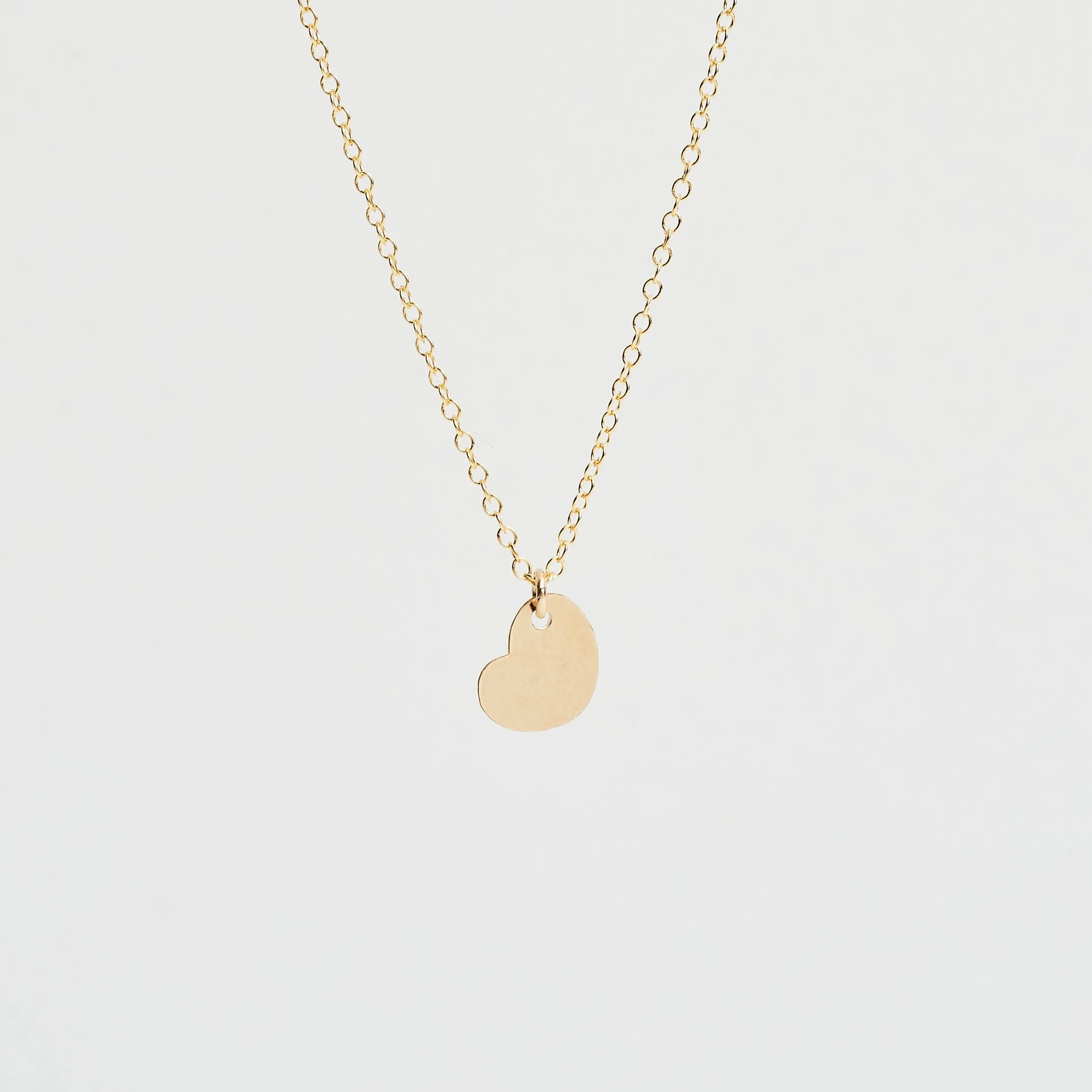 Cara Gold Heart Necklace