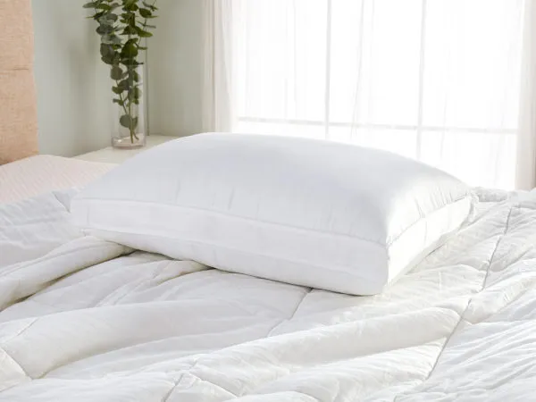 Carpenter Co. Dual Layered Comfort Pillow | Extra-Firm Support