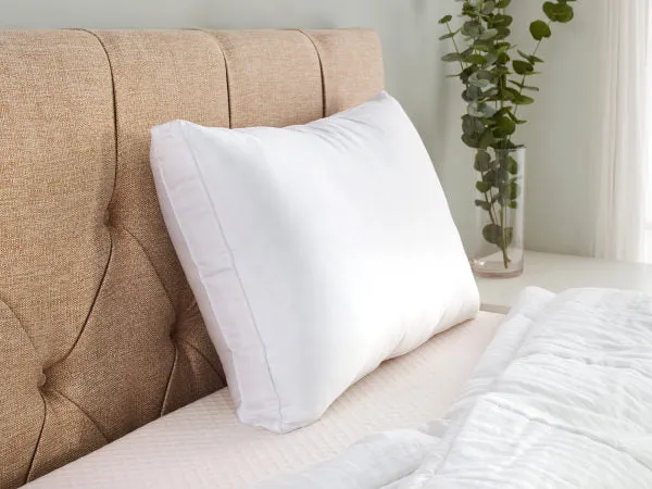 Carpenter Co. Dual Layered Comfort Pillow | Extra-Firm Support