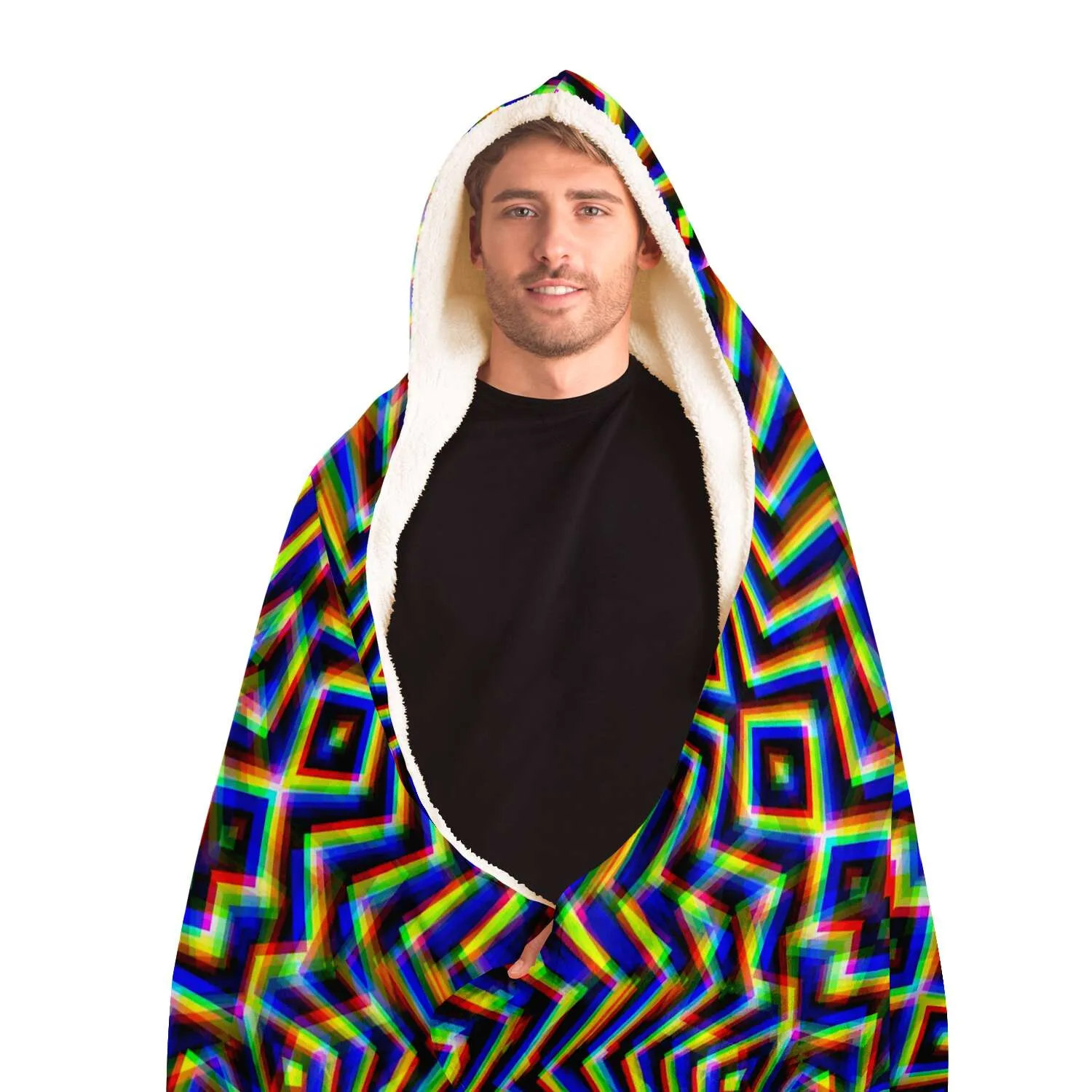 Chromadelic Hooded Blanket