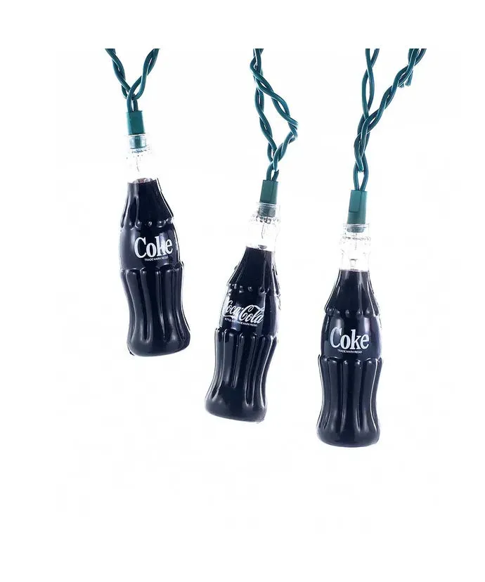 Coca Cola Bottle Light Set 10 lights