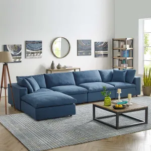 Commix Down Filled Overstuffed 5 Piece Sectional Sofa Set by Modway