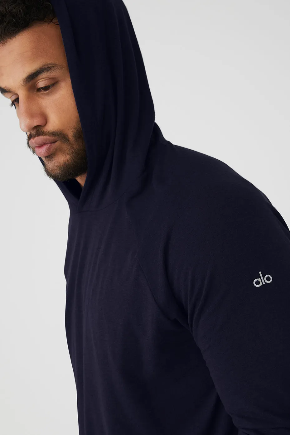 Core Hooded Runner - Navy