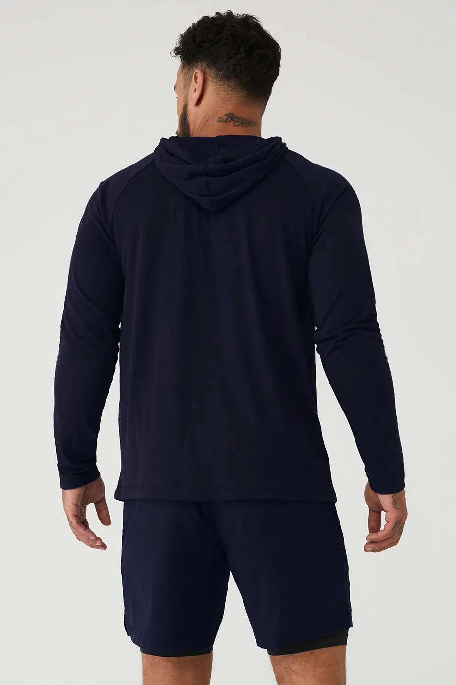 Core Hooded Runner - Navy