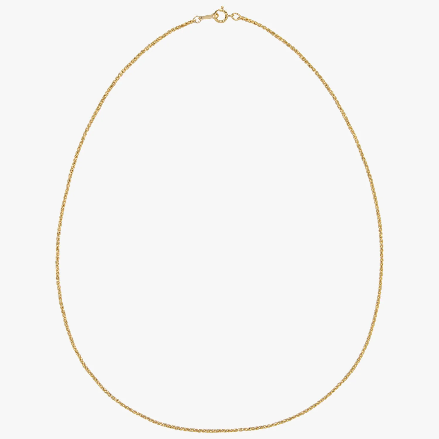 Dainty Wheat Chain Necklace