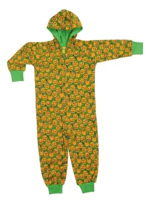 DUNS One Piece Hood Suit - Pumpkin Green