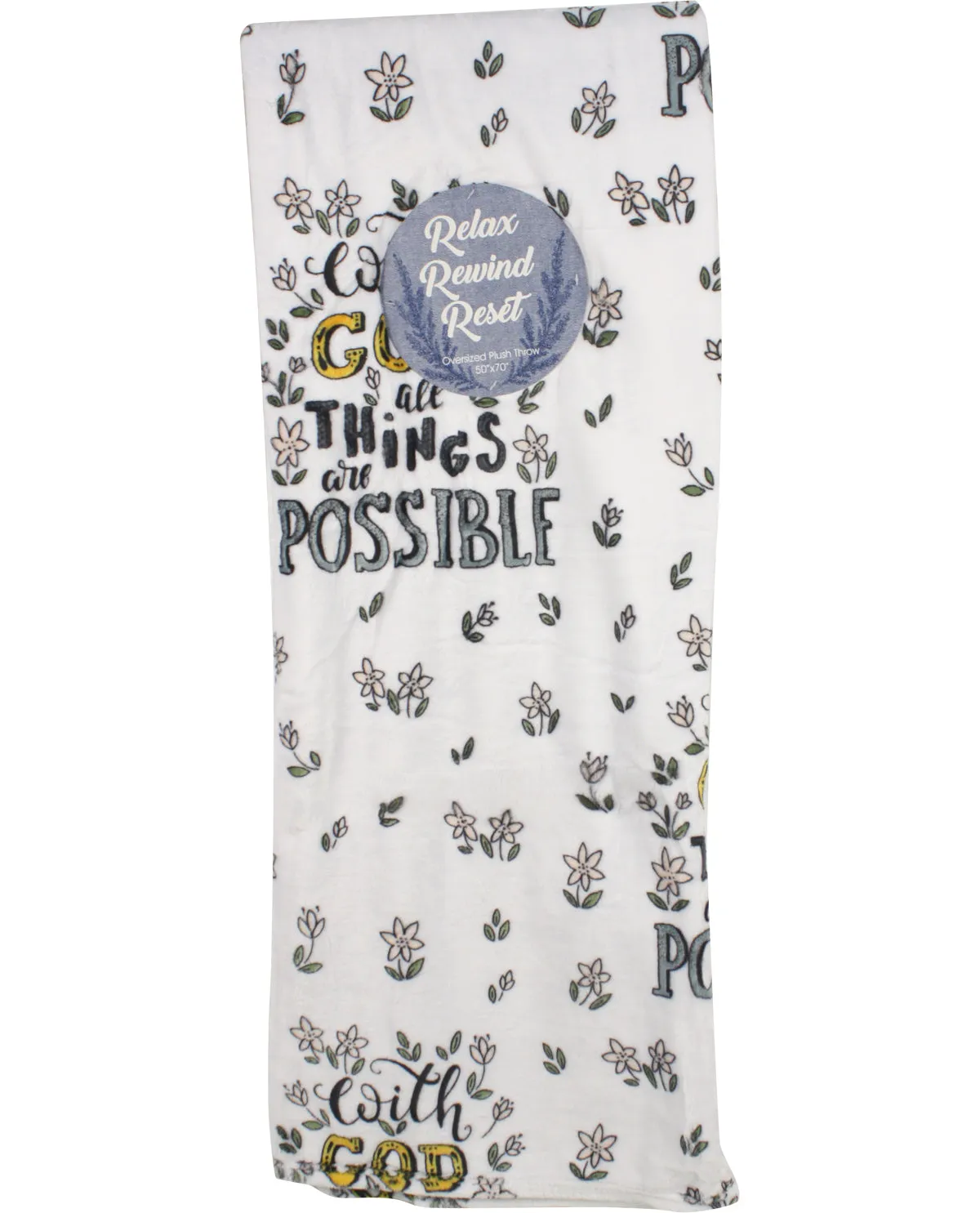 Endless Possibilities Religious Hanging Throw