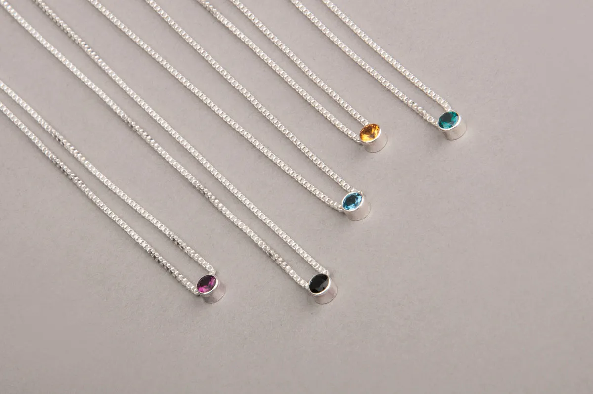 EVERYDAY GEMSTONE NECKLACE