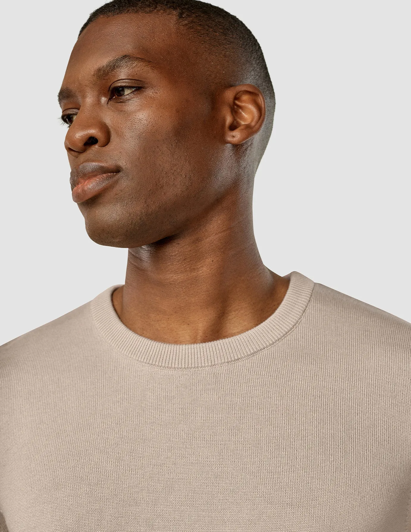 Everyday Knit Crewneck Birchwood