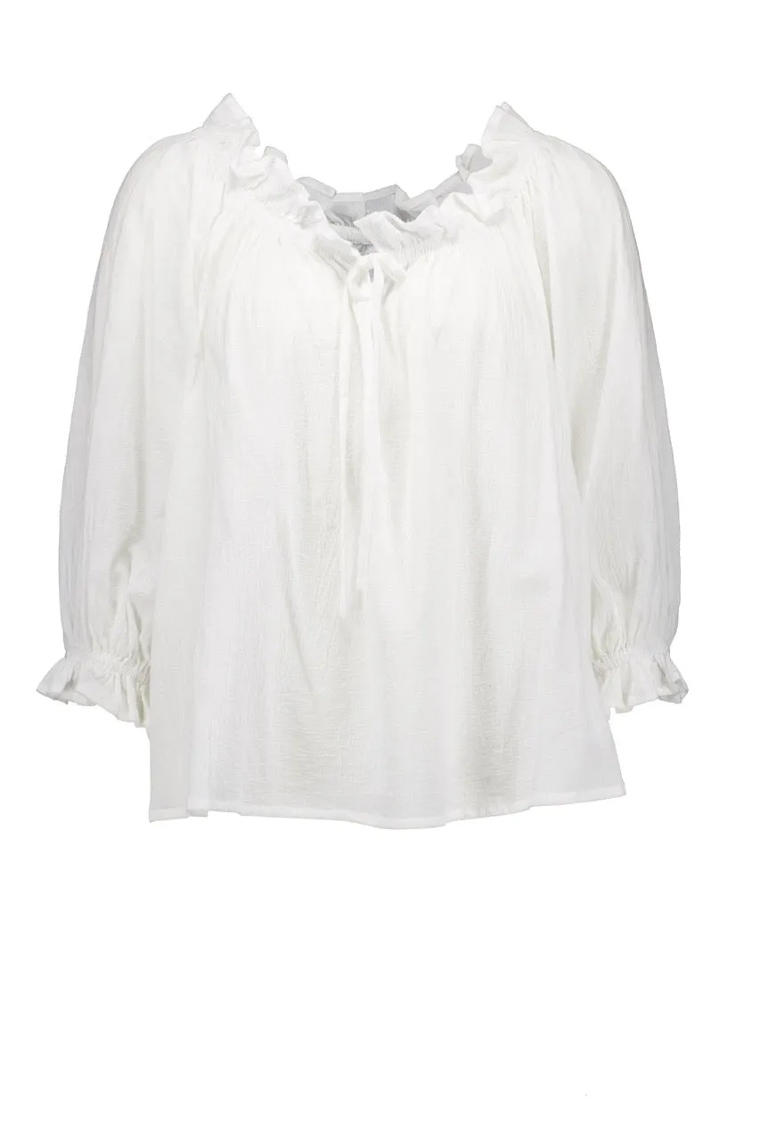 Frill Top | Porcelain