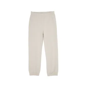 Gates Sweeney Sweatpant - Saratoga Stone with Buckhead Blue Stork