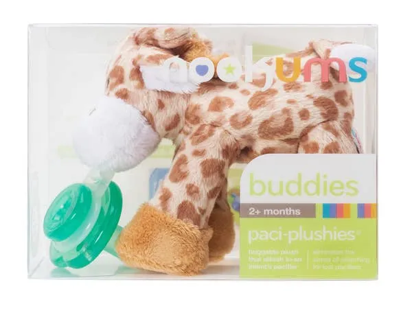 Georgie Giraffe Nookum Paci-Plushies Buddies