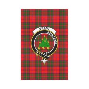 Grant Tartan Flag Clan Badge K7