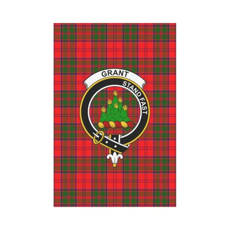 Grant Tartan Flag Clan Badge K7