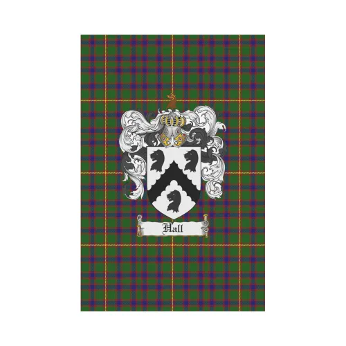 Hall Tartan Flag Clan Badge K7