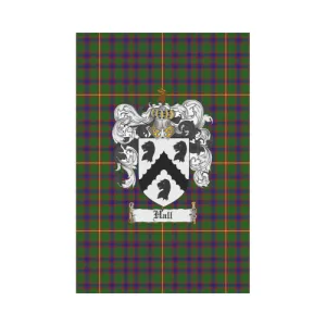 Hall Tartan Flag Clan Badge K7