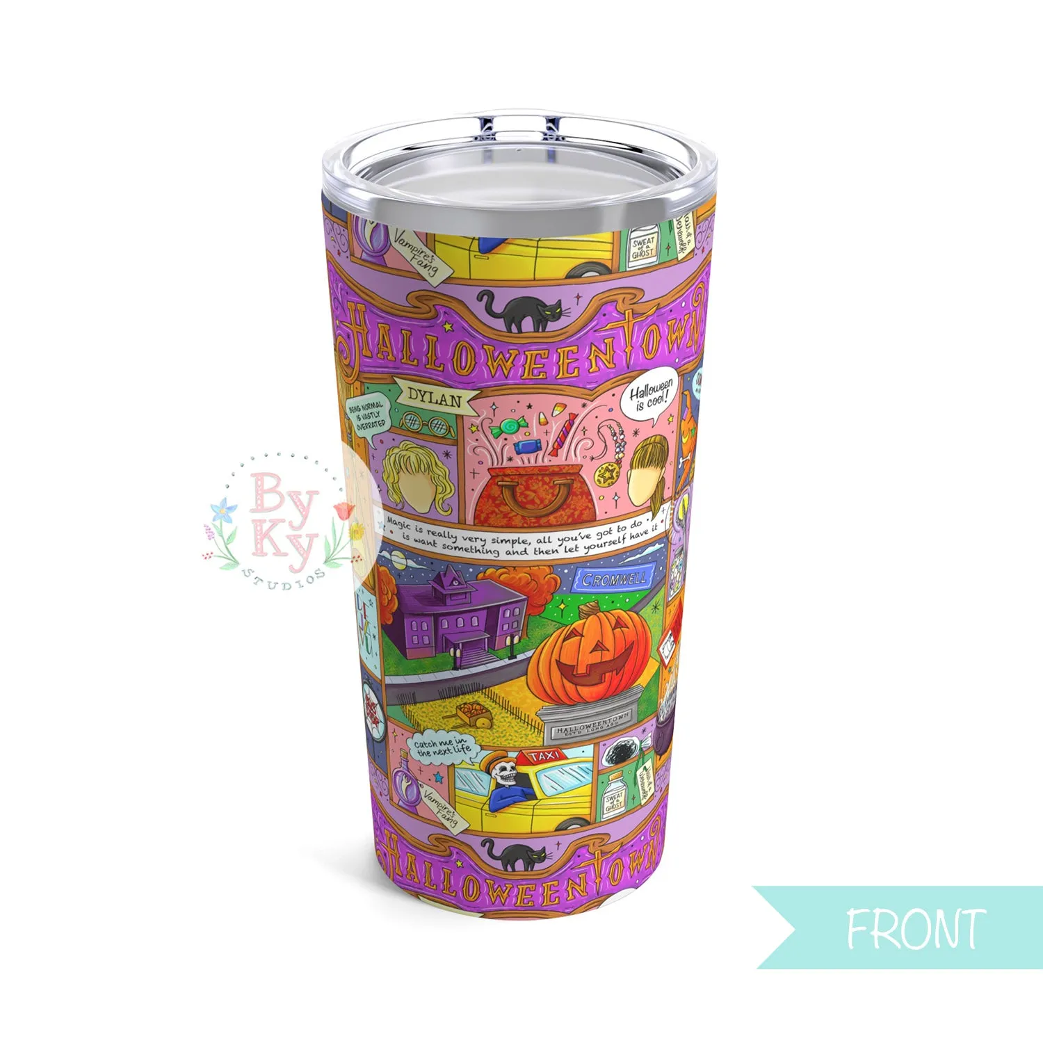 Halloweentown Tumbler 20oz