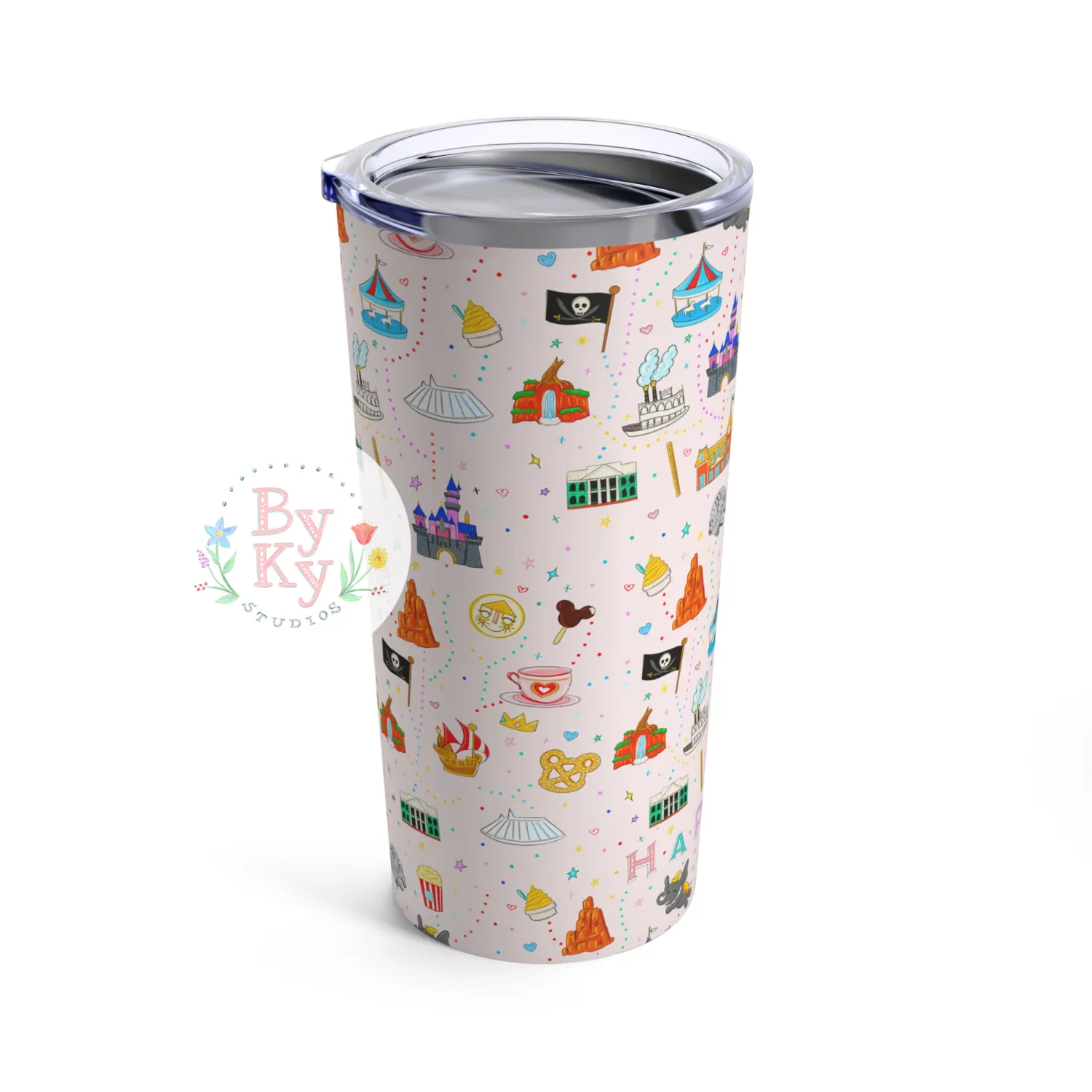 Happiest Theme Park Tumbler 20oz