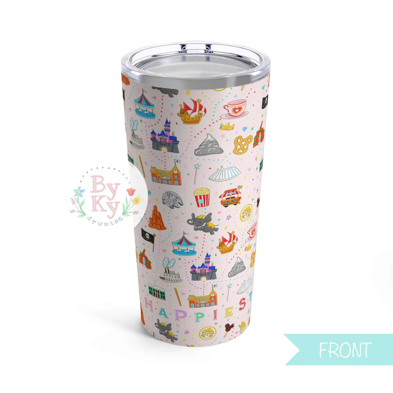 Happiest Theme Park Tumbler 20oz