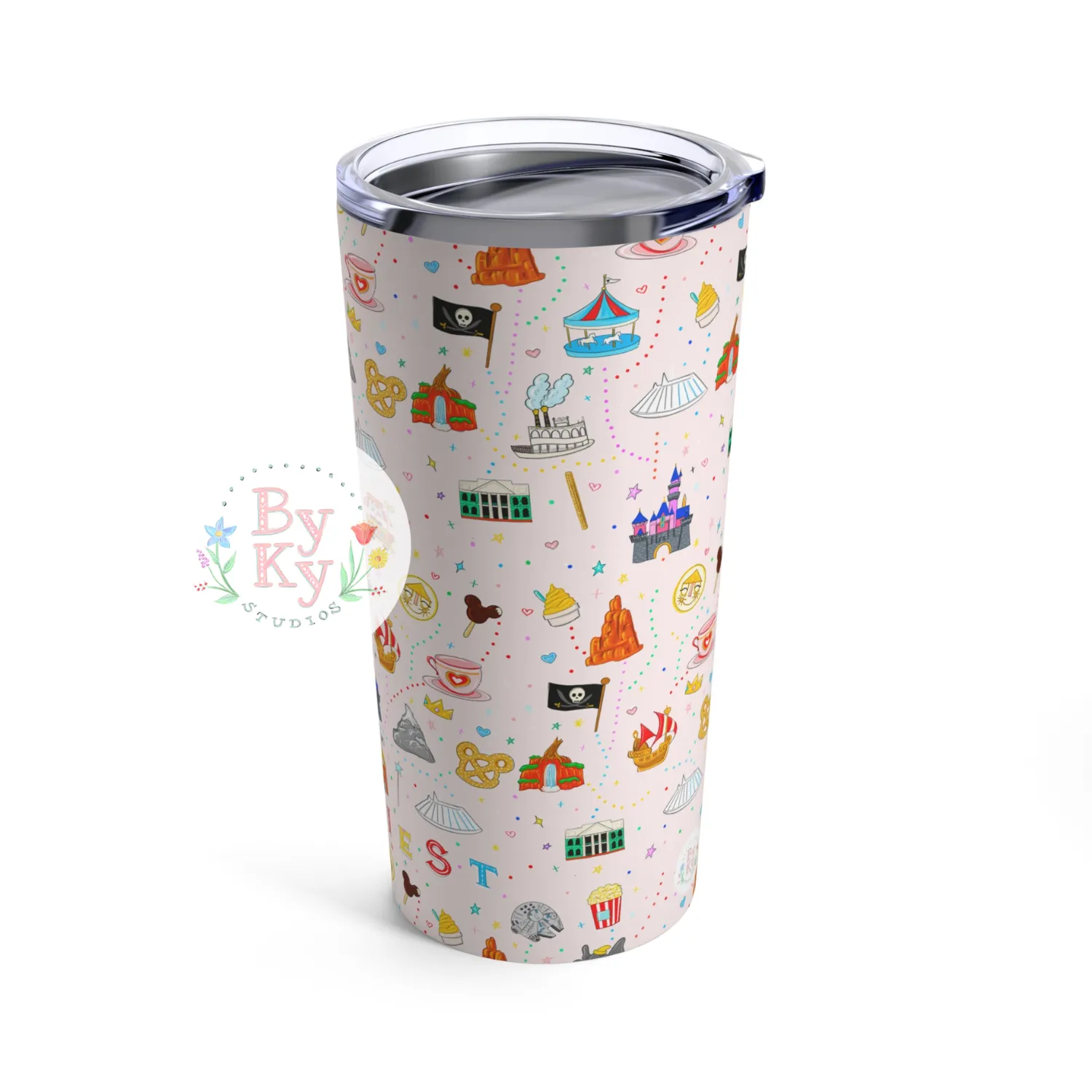 Happiest Theme Park Tumbler 20oz