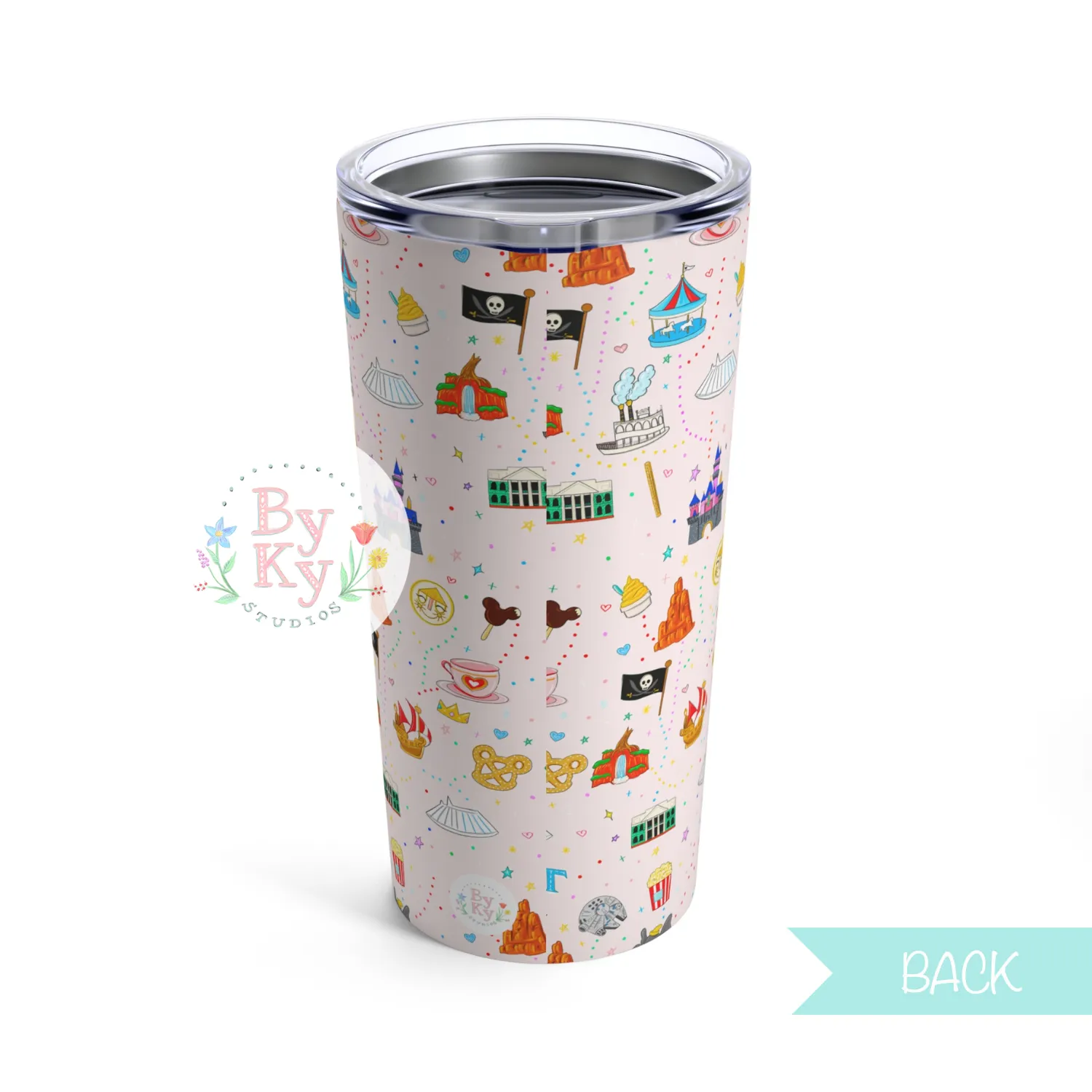 Happiest Theme Park Tumbler 20oz