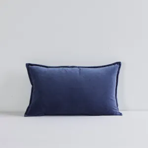 Hudson V2 Velvet Cushion - Ink - 30X50