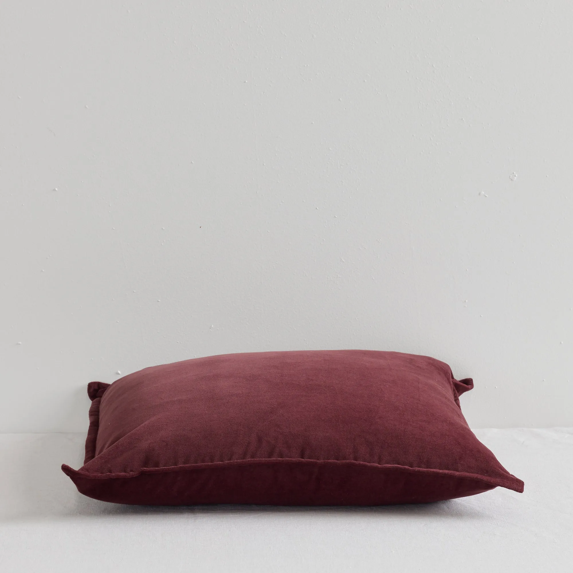 Hudson V2 Velvet Cushion - Port - 50X50