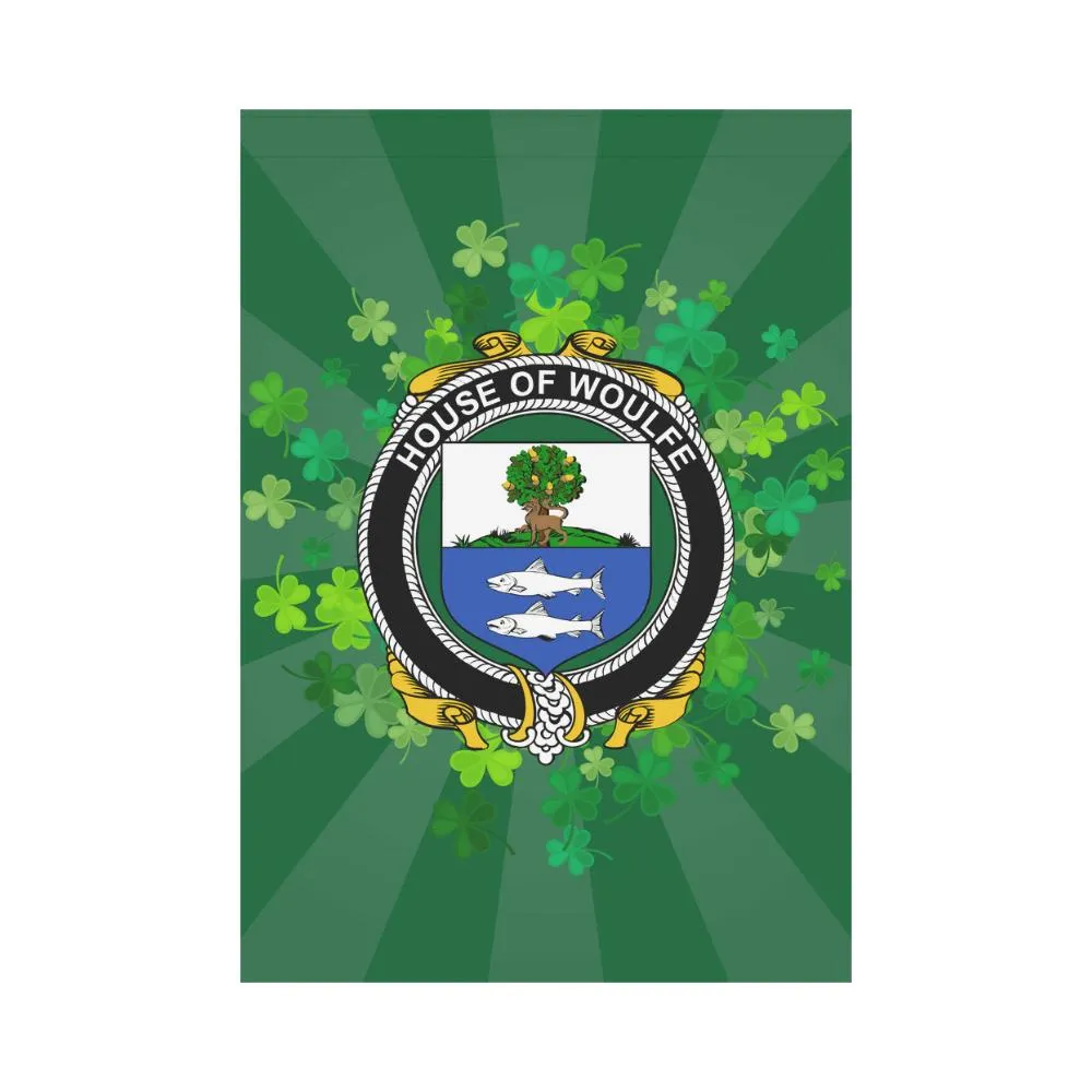 Ireland Garden Flag - House Of Woulfe A9