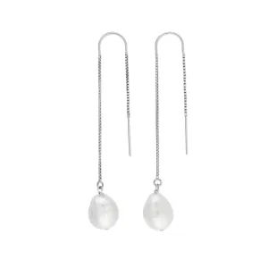 KIRI THREADERS PEARL SILVER