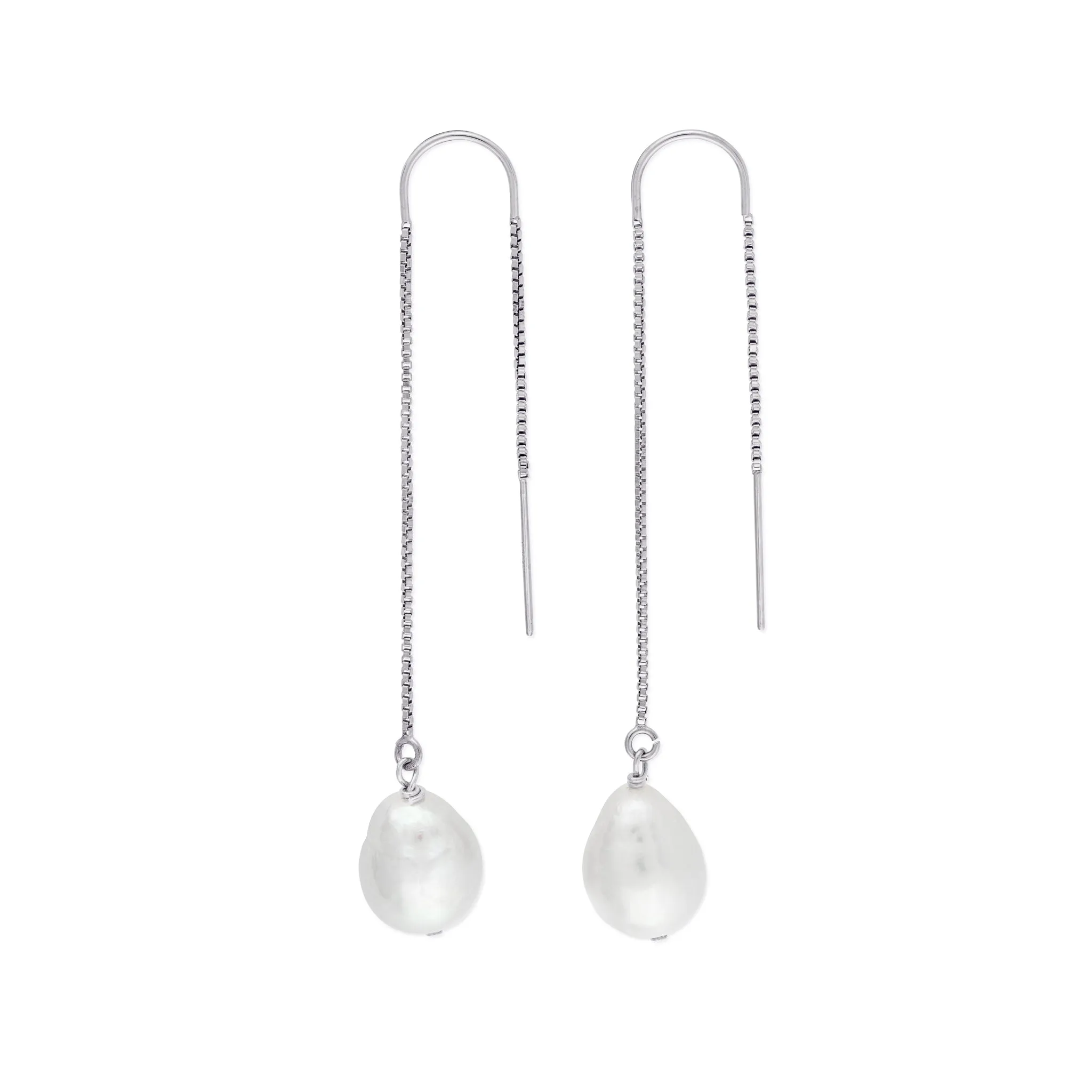 KIRI THREADERS PEARL SILVER