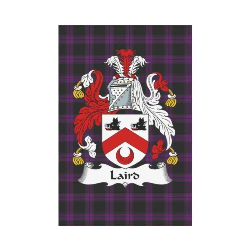 Laird Tartan Flag Clan Badge K7