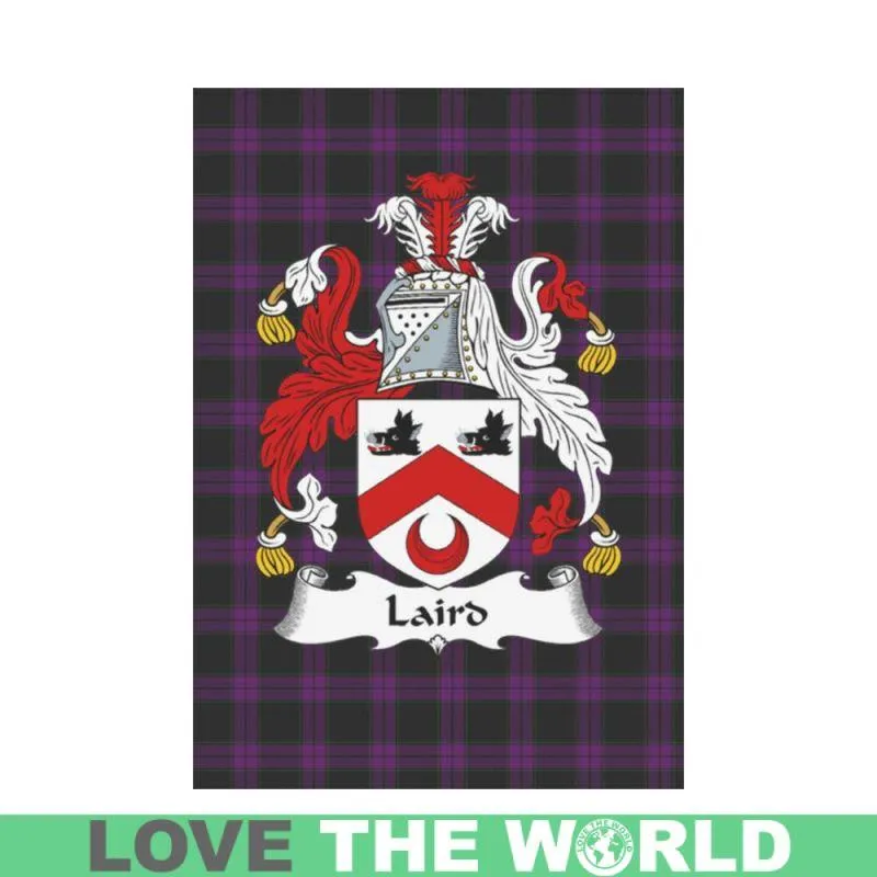 Laird Tartan Flag Clan Badge K7