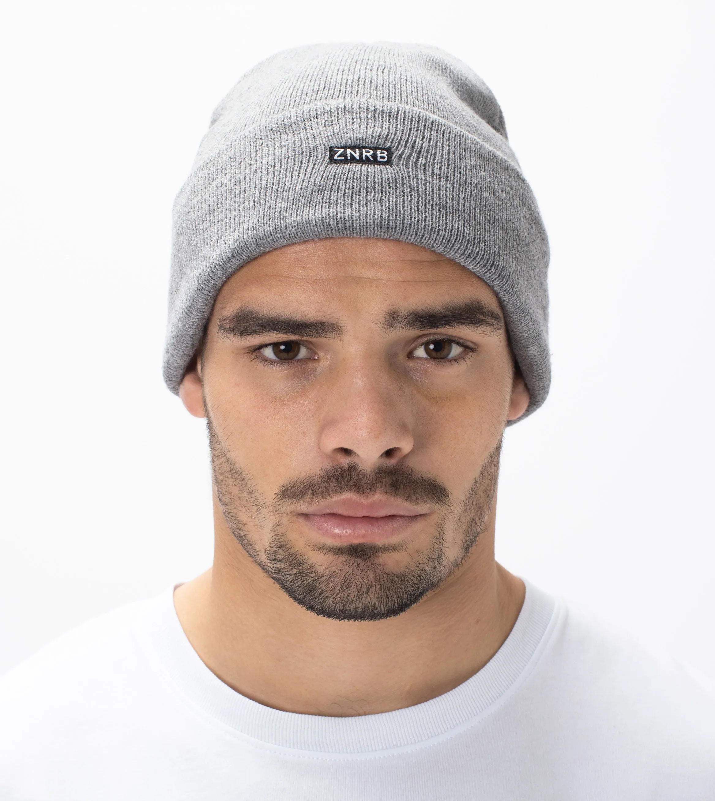 Logo Beanie Dark Grey Marle