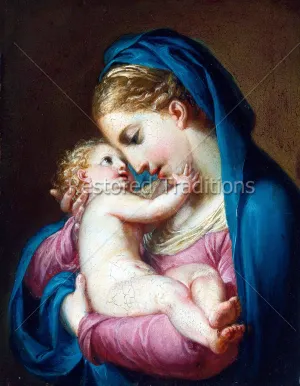 Madonna Embracing the Christ Child – Cavallucci